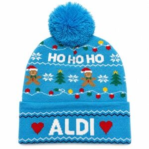 Aldi Gear Christmas Beanie Winter Knit Hat Limited Holiday Edition 2024 One Size